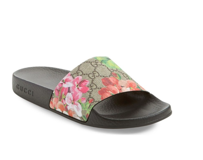 gucci flower slide summer sandal luxury